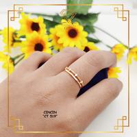 Gambar CINCIN EMAS ASLI KADAR 375 (8K) BUKAN IMITASI CINCIN TUMPUK (CT 519) - 8K (375) dari GEMILANG MALL (PT. KKG) undefined 1 Tokopedia