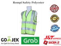 Gambar Rompi Safety Polyester Safety Vest Proyek Polister Rompi Safety Proyek - Orange dari Consumable Store undefined 3 Tokopedia