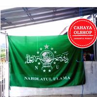 Gambar BENDERA NU  / BENDERA NAHDLATUL ULAMA 100CM x 150CM dari TK.CAHAYA UTAMA ADV undefined 1 Tokopedia