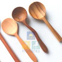Gambar SENDOK MAKAN KAYU Jati Wood Sendok Sop Alat Masak Dapur Serbaguna - SDK.MAKAN.35, SAWO dari TokoPilihanku undefined 3 Tokopedia