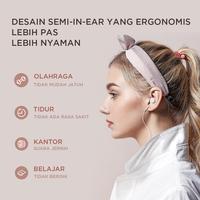 Gambar [CUCI GUDANG] MINISO Headset Earphone Kabel Earbuds In Ear Headphone Klasik Musik - Putih dari minisoshopid undefined 4 Tokopedia