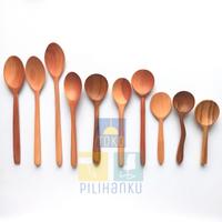 Gambar SENDOK MAKAN KAYU Jati Wood Sendok Sop Alat Masak Dapur Serbaguna - SDK.MAKAN.35, SAWO dari TokoPilihanku undefined 1 Tokopedia