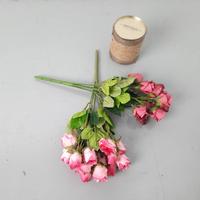 Gambar BUNGA ARTIFICIAL MAWAR KOMBI. K15 HIASAN BUNGA PLASTIK DEKORASI RUMAH - pink dari GUDANG AB undefined 3 Tokopedia