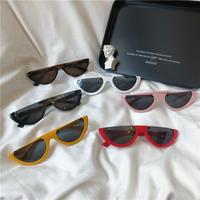 Gambar KC110 KACAMATA KOREA ULZZANG KACAMATA SETENGAH LINGKARAN MODEL KOREA - HITAM BENING dari Mymallstore undefined 5 Tokopedia