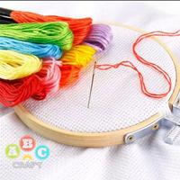 Gambar Benang jahit flanel jahit tangan benang sulam warna cantik cer - 31.FANTA dari Kain Flanel Craft Supply undefined 4 Tokopedia