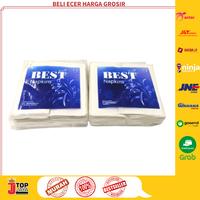 Gambar Napkin Tissue Tisu Napkin Tisu Belah Merk BEST dari Topjaya Plastik undefined 1 Tokopedia