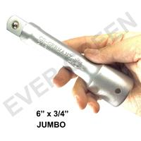 Gambar Extension Bar Jumbo 6" x 3/4" Sambungan Kunci Sok Sock 3/4 inch dari evergreenpitstop undefined 1 Tokopedia