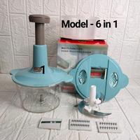 Gambar Blender Model 6 in 1 Hand Pushing Cooker 6 in 1 WR001 - Biru Muda, Packing Aman dari Eredeti undefined 2 Tokopedia