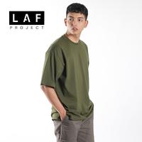 Gambar Kaos Polos Oversize Pria Kain Cotton Combed 24s Lembut Premium Tshirt Baju Distro Hijau Army LAF Project - S dari LAF Project undefined 2 Tokopedia