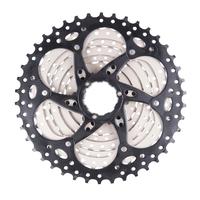 Gambar ZTTO Sprocket 9 Speed 11-42T Silver Gear Cassette Sepeda MTB dari vesantra undefined 2 Tokopedia