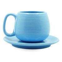 Gambar Cangkir Kopi Keramik Boger Mini Donut Mug Blue Doff 230ML dari Excelso Store undefined 1 Tokopedia