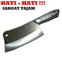 Gambar Golok cincang Pisau Cincang cheff Pisau Daging Stainless Steel - Sedang dari Bunda Ana Shop undefined 3 Tokopedia