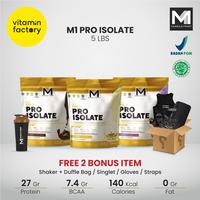 Gambar M1 Muscle First Gold Pro Isolate 5 Lbs Whey Protein Isolate BPOM Halal - Chocolate Soul dari Vitamin Factory undefined 2 Tokopedia