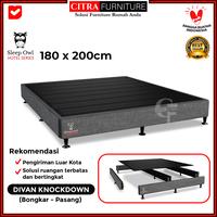 Gambar Dipan Minimalis 180 Knock Down by SLEEP OWL | Rangka Tempat Tidur dari Citra furniture undefined 1 Tokopedia