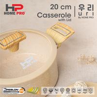 Gambar Uri Series Granite Ceramic Casserole 20 cm with Lid Panci Anti Lengket dari HESTIA HOME OFFICIAL undefined 3 Tokopedia