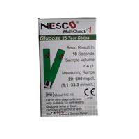 Gambar Strip gula nesco / strip glucose / strip nesco gula darah dari Multisindo Bali undefined 2 Tokopedia