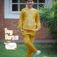Gambar Baju Tidur Anak Laki-laki Perempuan Setelan Panjang 3-12 Tahun Minekid - Biru, 4 dari Baju Anak UnQ undefined 5 Tokopedia