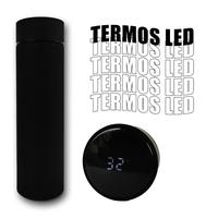 Gambar Termos Led Suhu Temperature Smart LED Thermos Tumbler Stainless Steel - Hitam dari Kitchenstorejkt undefined 5 Tokopedia