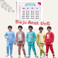 Gambar Baju Tidur Anak Laki-laki Perempuan Setelan Panjang 3-12 Tahun Minekid - Biru, 4 dari Baju Anak UnQ undefined 1 Tokopedia