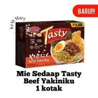 Gambar Tasty Mie Sedaap Beef Yakiniku 1 kotak mi instan sedap dari KrM Mart undefined 1 Tokopedia