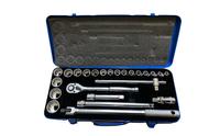 Gambar MULTIPRO KUNCI SOK SET SOCKET SET 1/2" 24PCS 12PT 8-32MM (TW) dari HSG Tools undefined 1 Tokopedia