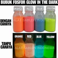 Gambar BUBUK FOSFOR GLOW IN THE DARK 100GR - Biru dari Alat Sablon Indonesia undefined 1 Tokopedia