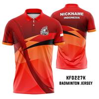 Gambar Kaos Jersey Olahraga Team Bulutangkis Badminton Kerah Custom - L, Kerah dari df_store10 undefined 1 Tokopedia