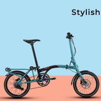 Gambar Sepeda Lipat 16 Inch UNITED TRIFOLD 5D Alloy Sturney 5 Speed Hidrolik - OL-GN dari Toko Sepeda Sinar Bike 8 undefined 2 Tokopedia