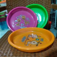 Gambar lengser bulat / nampan bulat plastik 23cm paket 12pc dari 5758 Kitchenware undefined 1 Tokopedia