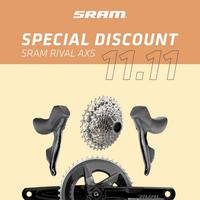 Gambar Group set SRAM Rival eTap AXS HRD FM 2x12-speed Promo Rotor dari TRIJAYA BICYCLE PONDOK LABU undefined 4 Tokopedia