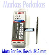 Gambar Mata Bor Besi Bosch Asli HSS-G 3mm / metal DRill Bits 3 mm dari MarkasPerkakas undefined 1 Tokopedia