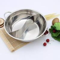 Gambar Panci Steamboat Shabu Shabu 2 Sekat Tanpa Tutup - 32 CM dari Home Electro undefined 3 Tokopedia