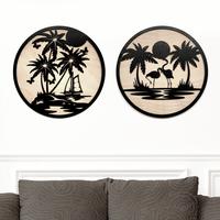 Gambar Wall Decor Pajangan Hiasan Dinding Dekorasi Ruang Tamu Rumah Minimalis CTKNN1-02 - CTKNN01 dari Trigi Homedecor undefined 1 Tokopedia