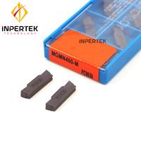 Gambar MGMN400 KORLOY Insert Grooving 4 mm Pahat Bubut Potong 4mm MGMN 400 - PC9030, 10 PCS dari inpertek Technology undefined 1 Tokopedia