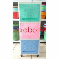 Gambar Lemari Plastik Club Flip Cabinet Warna Warni Susun 3 / Kabinet dari Perabotku ID undefined 1 Tokopedia