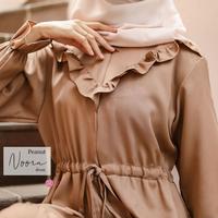 Gambar Noora Dress by Zizara Gamis Only Polos 7 pilihan warna busui friendly - Peanut, M dari nurayahijab undefined 5 Tokopedia