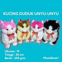 Gambar BONEKA KUCING GEMUK LUCU DAN CANTIK - Hitam dari Simko Toys undefined 1 Tokopedia