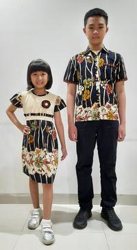 Gambar Dress Baju Batik Sekolah Anak Perempuan Balita TK SD PAUD 3013 Putih - baby dari Arumi Batik undefined 2 Tokopedia