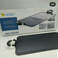 Gambar Suggo Grill Pan Teflon 2 In 1 Alat Bakar Sate Daging Bbq Square dari tokokudewi undefined 2 Tokopedia