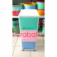 Gambar Lemari Plastik Club Flip Cabinet Warna Warni Susun 3 / Kabinet dari Perabotku ID undefined 4 Tokopedia
