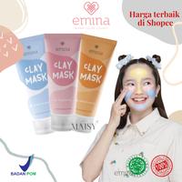 Gambar Emina Clay Mask 100% ORIGINAL (COD) / Masker Wajah Pemutih Jerawat - Brightening dari Maisy Studio undefined 1 Tokopedia