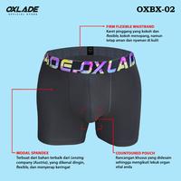 Gambar Celana Dalam Boxer Panjang Pria OXLADE "Long Boxer" OXBX-02 (Isi 1 Pc) - Hitam, M dari Holtby Underwear undefined 4 Tokopedia