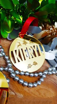 Gambar Ornamen natal custom nama | hiasan pohon natal | xmas ornament - bening dari Fairytree.idn undefined 2 Tokopedia