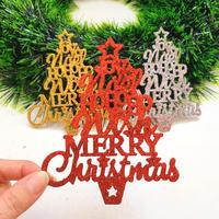 Gambar GROSIR Pohon Natal Merry Christmas isi 3 Hiasan Natal Murah Gliter - AB 7108 isi 3 dari Grosir Sukses Jakarta undefined 1 Tokopedia