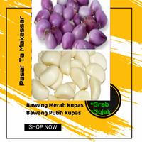 Gambar Bawang Merah Kupas per 250gr dari Pasar Ta Makassar undefined 1 Tokopedia