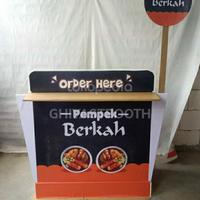Gambar Booth Portable Model KOPER,Gerobak Lipat Model KOPER,Meja Lipat Model - Tambah Roda, 100x90x50 dari GHIYASTBOOTH undefined 3 Tokopedia