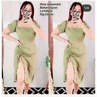 Gambar Dress Midi Sexy Alexandra - Leopard Coffee dari Souvenir Bali Budiman undefined 5 Tokopedia
