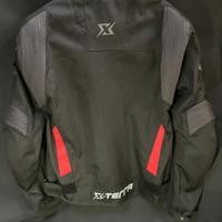 Gambar jaket racing/jaket motor touring X-TERRA full protector - hitam merah, XS dari DISTRIX CLOTHING undefined 3 Tokopedia