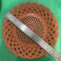 Gambar Piring Rotan Plastik Tebal Anyaman Anyam 1Lusin isi 12pcs Lusinan Alas dari QuinGo undefined 5 Tokopedia