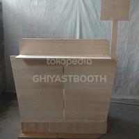 Gambar Booth Portable Model KOPER,Gerobak Lipat Model KOPER,Meja Lipat Model - Tambah Roda, 100x90x50 dari GHIYASTBOOTH undefined 5 Tokopedia